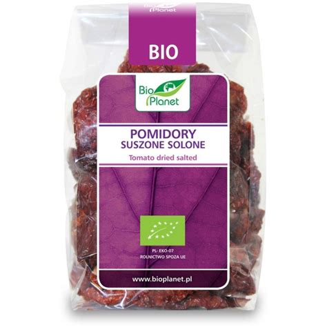 Bio Planet Pomidory Suszone Solone Bio G Bio Planet Sklep