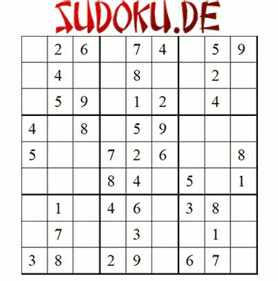 Sudoku.de | Druckbare Sudoku PDF-Vorlagen