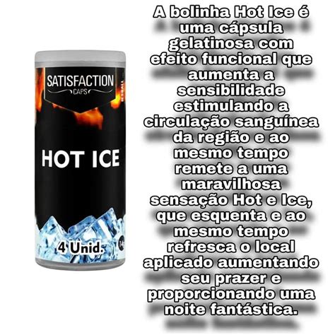 IESBALL HOT ICE CÁPSULAS PARA MASSAGEM CORPORAL SATISFACTION CAPS Shopee Brasil
