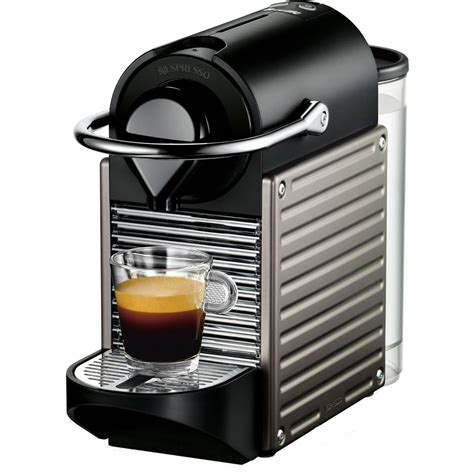 Breville Nespresso Pixie Single Serve Espresso Machine In Electric Titanium