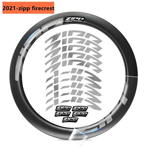 Zipp Firecrest Wheels Stickers Set For Road Bike