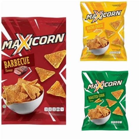 Jual Maxicorn Tortila Chips Bbq Chese Roasted Corn Gram