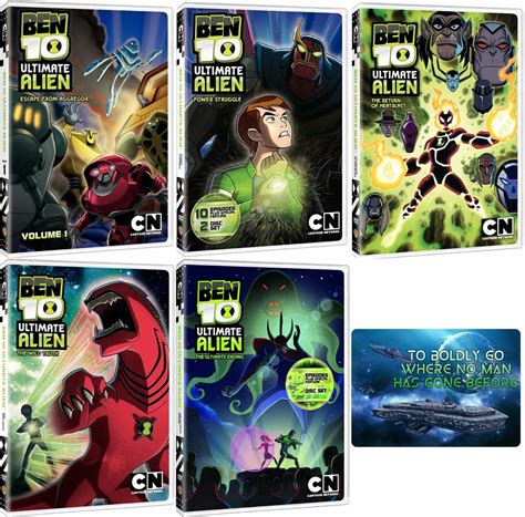 Amazon.com: Ben 10 Ultimate Alien: Complete TV Series Seasons 1-3 DVD Collection with Bonus Art ...