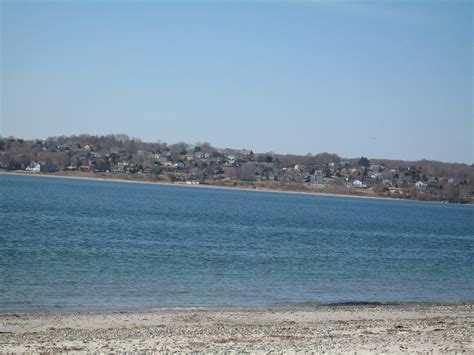 Tiverton Ri View Of Portsmouth From Tivertons Fogland Beach Photo