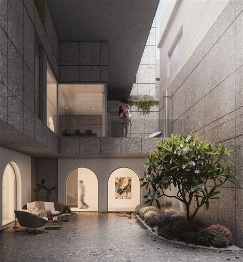 Split House Talal Ali Cgarchitect Architectural Visualization