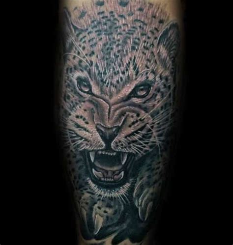 Creative Cheetah Tattoos For Men Inspiration Guide