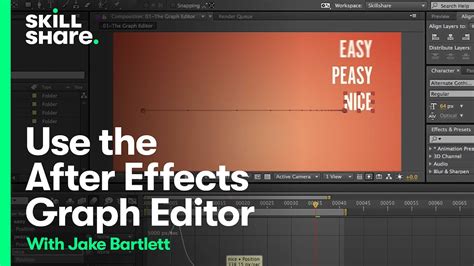 How To Use The Graph Editor After Effects Youtube