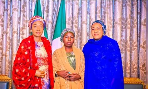 First Lady Remi Tinubu Receives Rescued Chibok Girl At State House Arise News