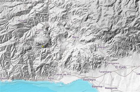 Registrado Un Terremoto De Magnitud Con Epicentro Entre Berja Y