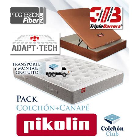 Pack Pikolin Colchón Pikolin modelo Oceanía Pocket con muelles