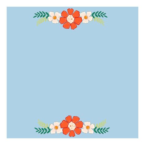 Diseño de plantilla de tarjeta de felicitación floral Vector Premium