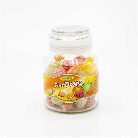 WOOGIE 10.6 oz FINE DROPS JAR - European Food Express