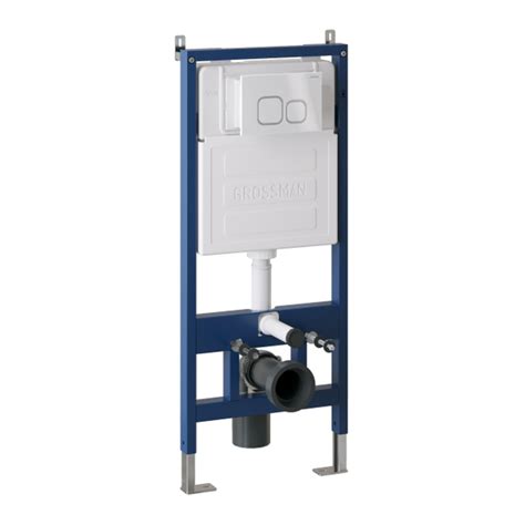 Комплект 2 в 1: инсталляция GROSSMAN + клавиша смыва Cosmo, белая ...