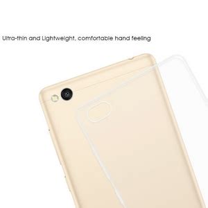 YOFO Silicone Back Cover For MI Redmi 4A Ultra Thin Transparent Soft