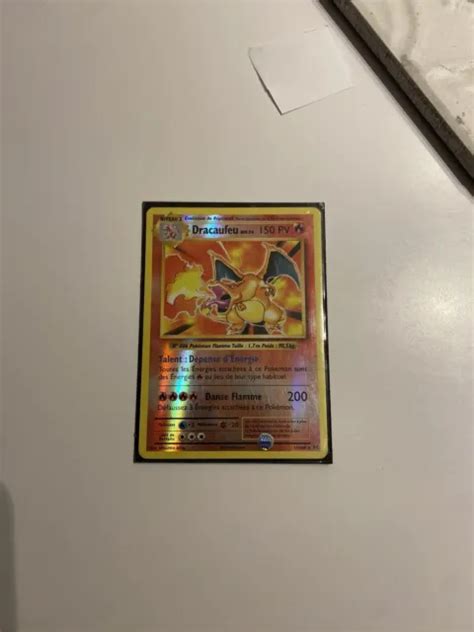 Carte Pokemon Dracaufeu Reverse Xy Evolutions Holo Reverse Fr