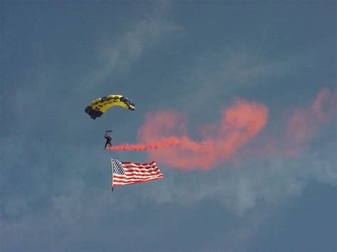 Flying american Flag, photo, #1455939 - FreeImages.com