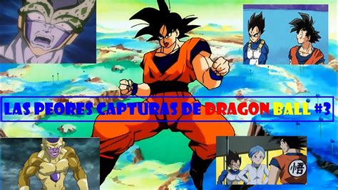 LAS PEORES CAPTURAS DE DRAGON BALL 3 YouTube