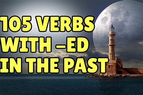 105 Regular Verbs With Ed In The Past Espresso English