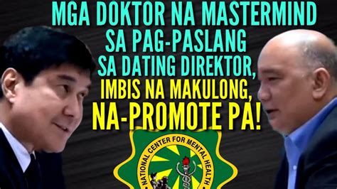 MGA DOKTOR NA MASTERMIND SA PAG PAT Y SA DATING DIREKTOR IMBIS NA