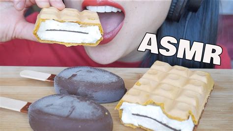 Asmr Ice Cream Sandwich Eating Sounds No Talking Sas Asmr Ice