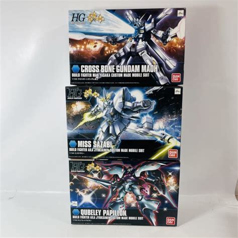 【未使用に近い】【送2l】1円～ 未組立 バンダイ Hg 1144 キュベレイパピヨン ミスサザビー クロスボーンガンダム魔王 プラモデル