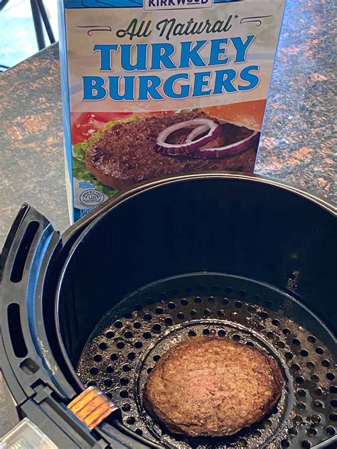 Air Fryer Frozen Turkey Burgers – Melanie Cooks