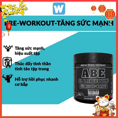 Abe Pre Workout Gi M N Ng Abe Pre Workout C A H Ng Applied Nutrition