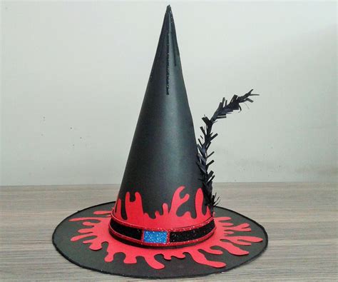 How To Make A Halloween Hat 6 Steps Instructables