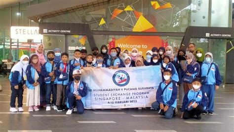 Siswa Ke Singapura Malaysia Kepala Sekolah Selamat Belajar