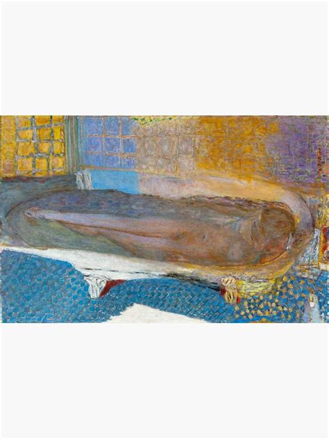 Pierre Bonnard Nude At Tub Art Print For Sale By Veryoldmaster Redbubble