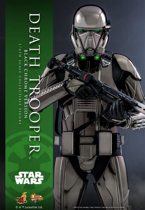 Hot Toys星際大戰帝國死亡兵 黑色電鍍版Death Trooper Black Chrome Version 比例收藏級人偶