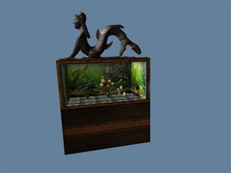 Second Life Marketplace - BG Inspirations Mermaid Aquarium (BOXED)