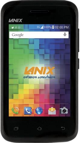 Compra Lanix Ilium X110 3 5 4GB Android 4 4 Negro Cyberpuerta Mx