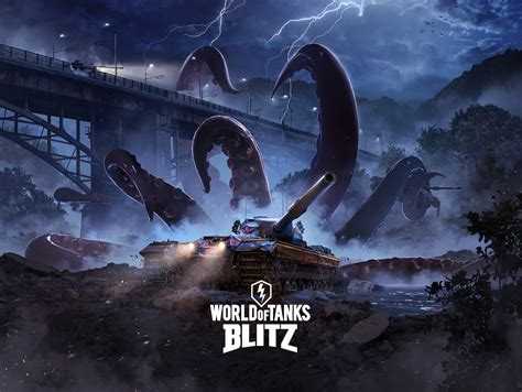 Artstation Wotb Halloween Key Art