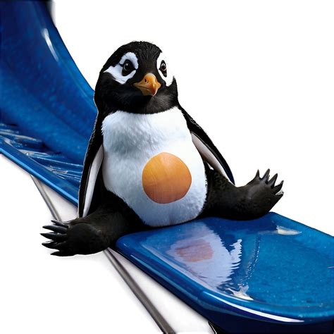 Download Playful Penguin Slide Png 05062024