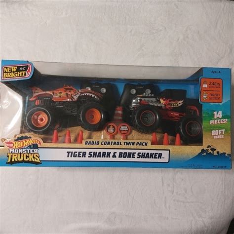 Mattel Toys Hot Wheels Monster Trucks Rc Remote Control 2 Pack New Poshmark