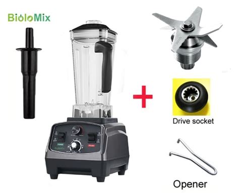 Heavy Duty Blender Juicer 3HP 2200W Biolomix