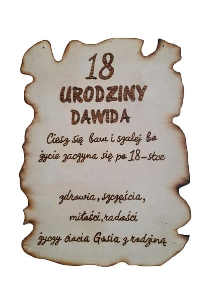 Drewniane Tabliczki Z Dowolnymi Napisami Oficjalne