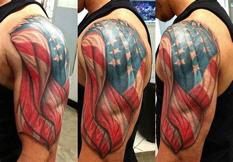 Fallen Soldier Shoulder Tattoo | Veteran Ink