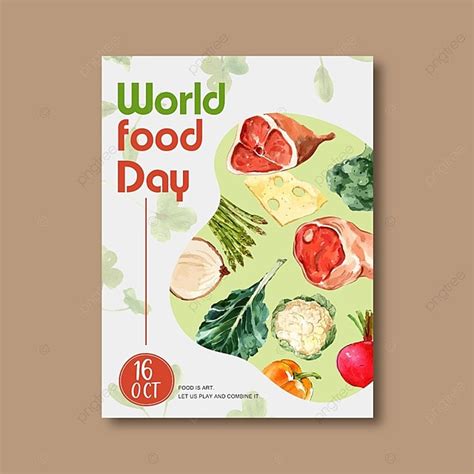 World Food Day Poster Design With Meat Template Download on Pngtree