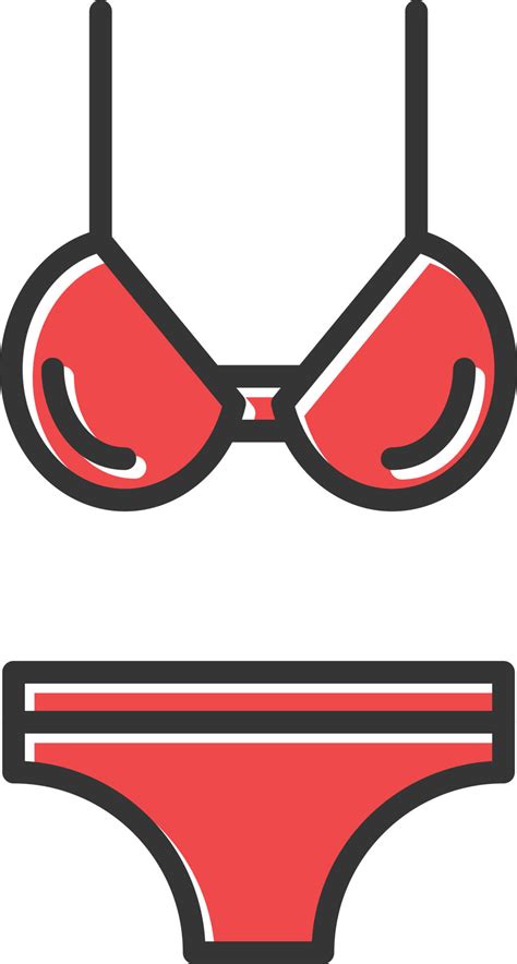 Bikini Filled Retro 9745939 Vector Art At Vecteezy