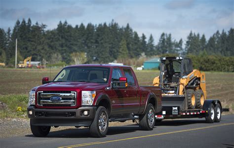 F250 hauling a front loader : r/Haulin