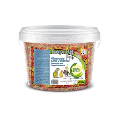 Alimento Tropi Vit Pro En Cubo 2 3 Kg ICA S A