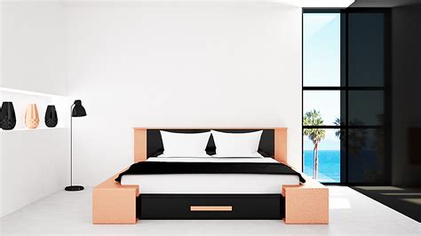 Double bed design :: Behance