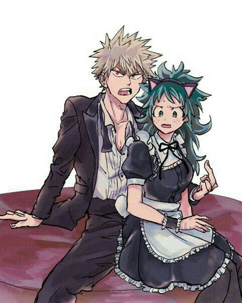 Bakugou Katsuki & [Genderbend] Midoriya Izuku