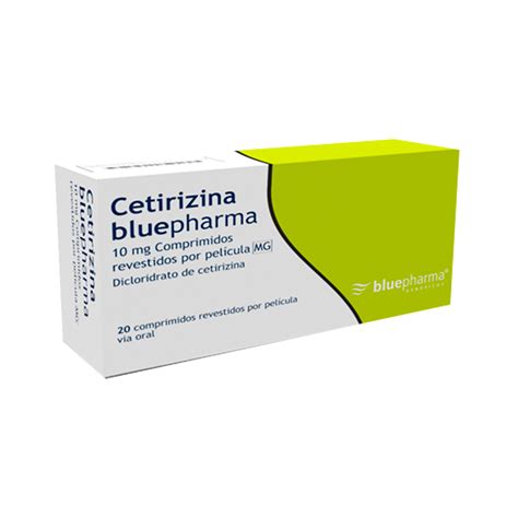 Cetirizina Bluepharma Mg Comprimidos