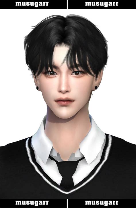 Ralph Sims Dump Preview Musugarr X Maamuang Sims Hair Sims 4