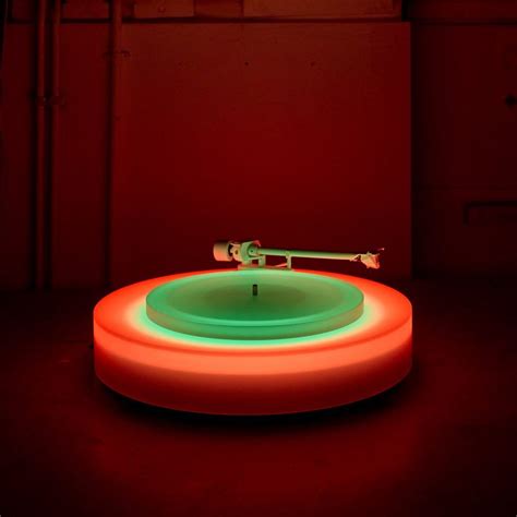 Dezeen Debate Features Brian Eno S Joyful Light Up Turntable