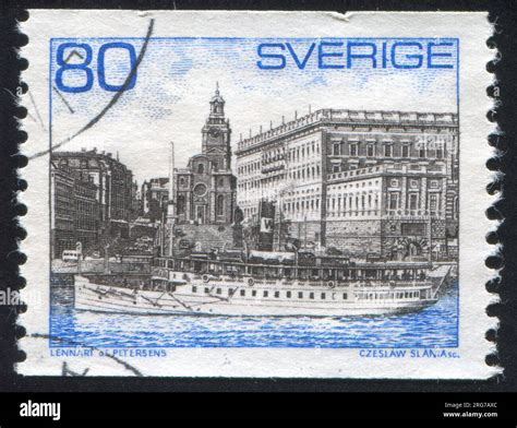 SWEDEN CIRCA 1967 Stamp Printed By Sweden Shows Steamer Storskar