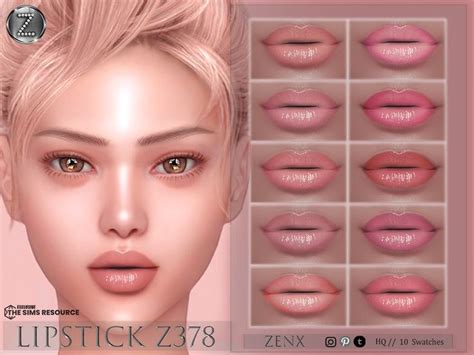 The Lipstick Z By Zex For The Simsess